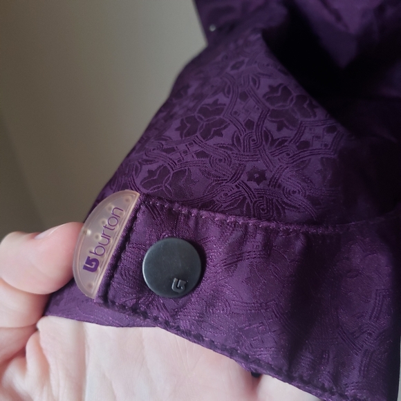 Burton Purple Snowboard Jacket Size Small - Picture 5 of 7